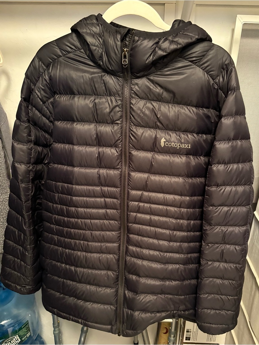 Cotopaxi Down Hooded Jacket (Fuego) 3x